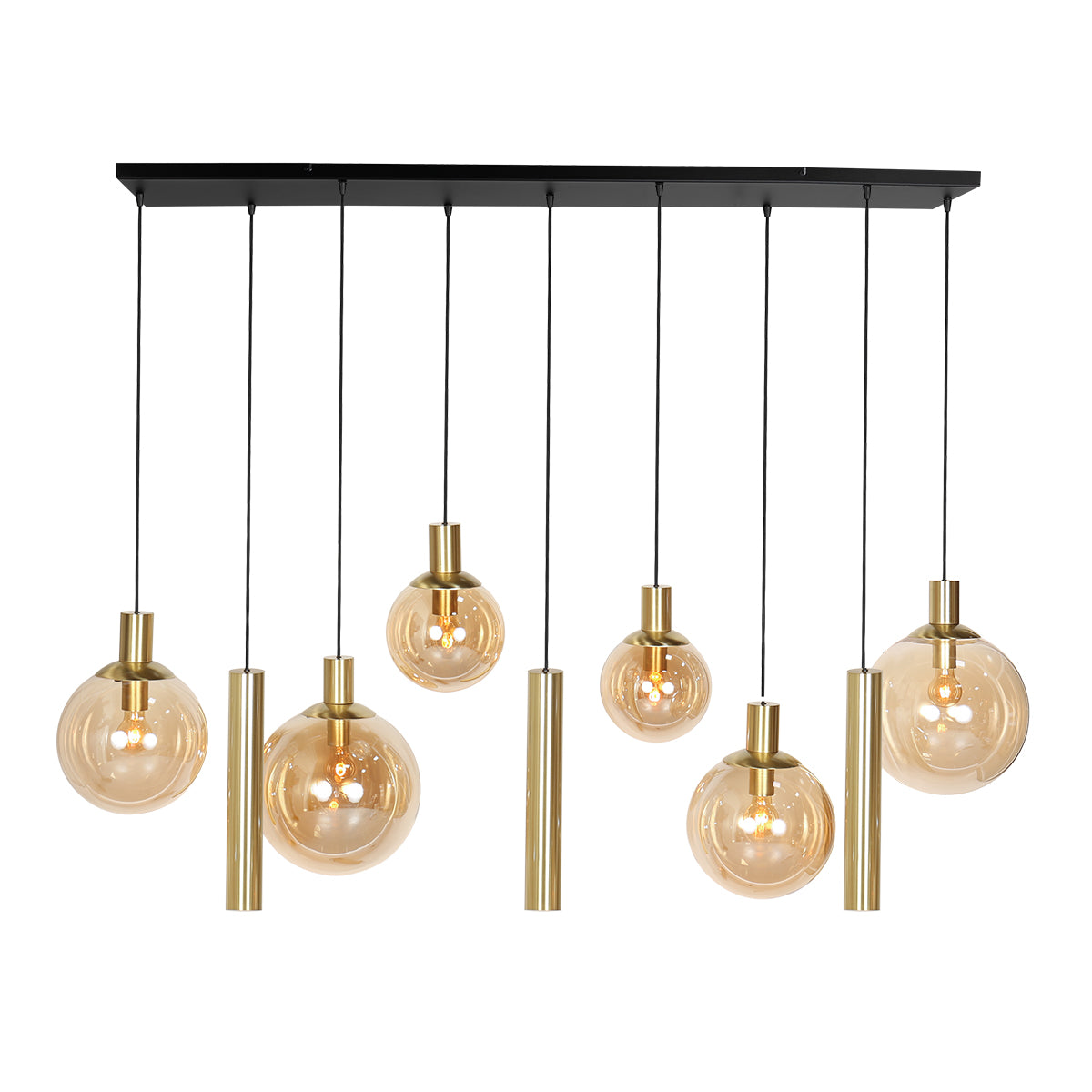 hanglamp-messing-9-lichts-glasbollen-kokers-steinhauer-bollique-led-main-image
