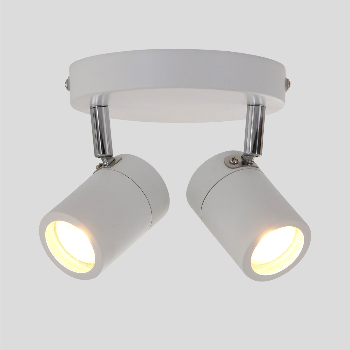 Mexlite Upround 2-lichts spot staal – dim-to-warm LED – afbeelding 12