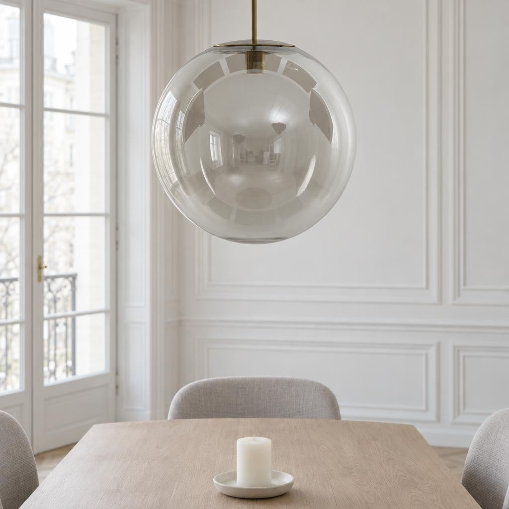 Medina hänglampa i brons med rökglas – Light & Living – miljöbild