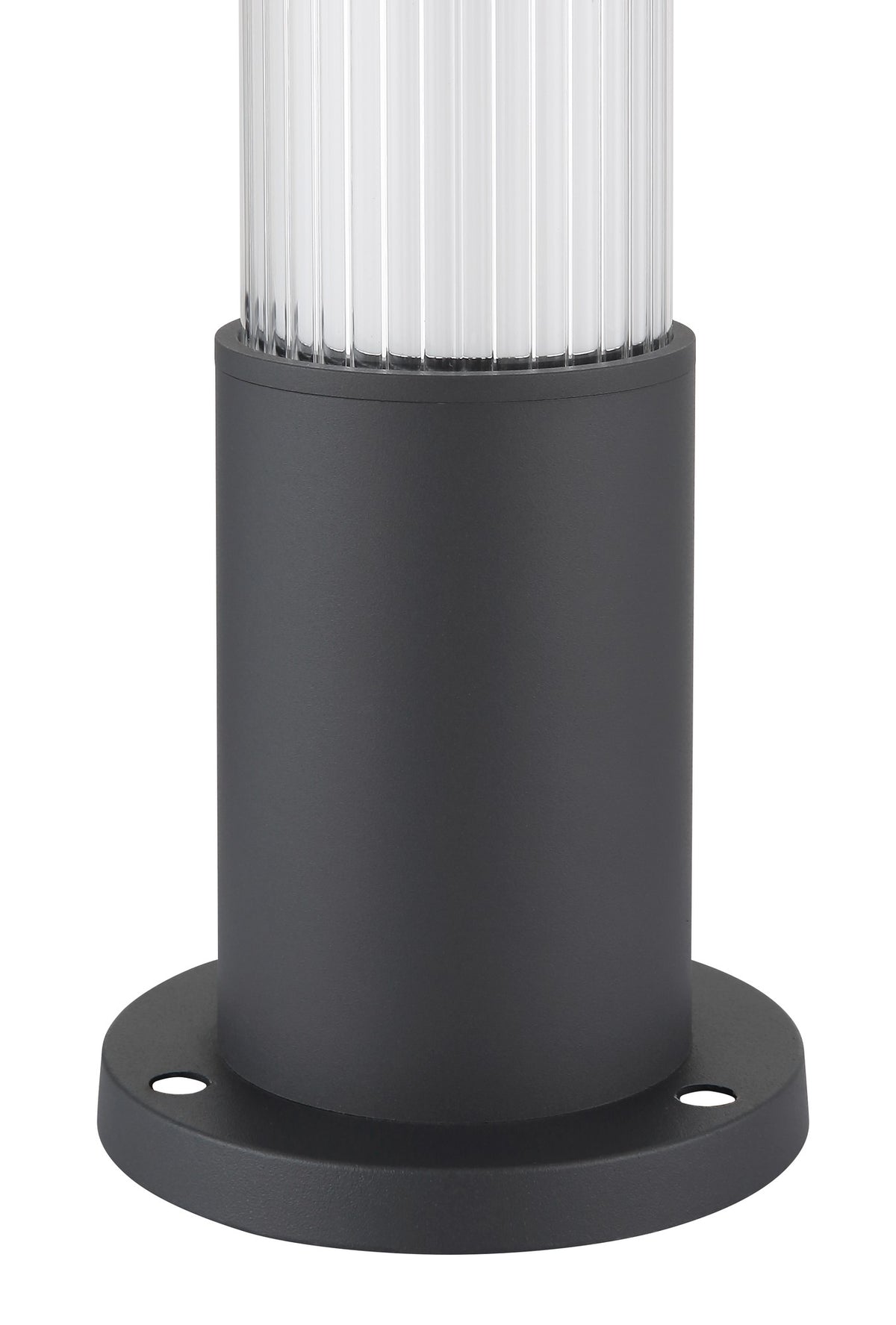 Pequena lâmpada de pé exterior em alumínio anodizado escuro com LED – imagem 3