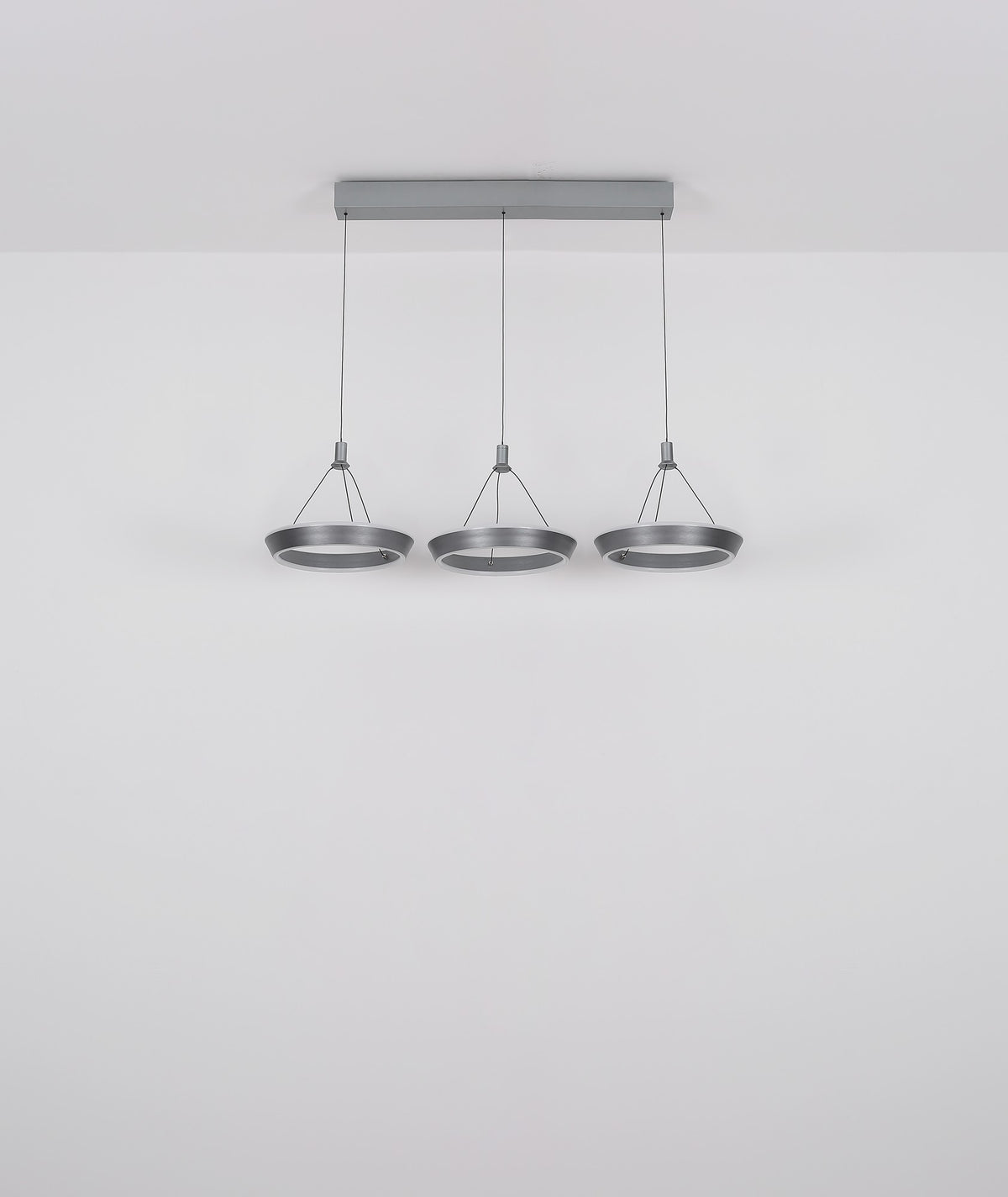Lampa suspendată din metal negru elegant cu LED – imaginea 6