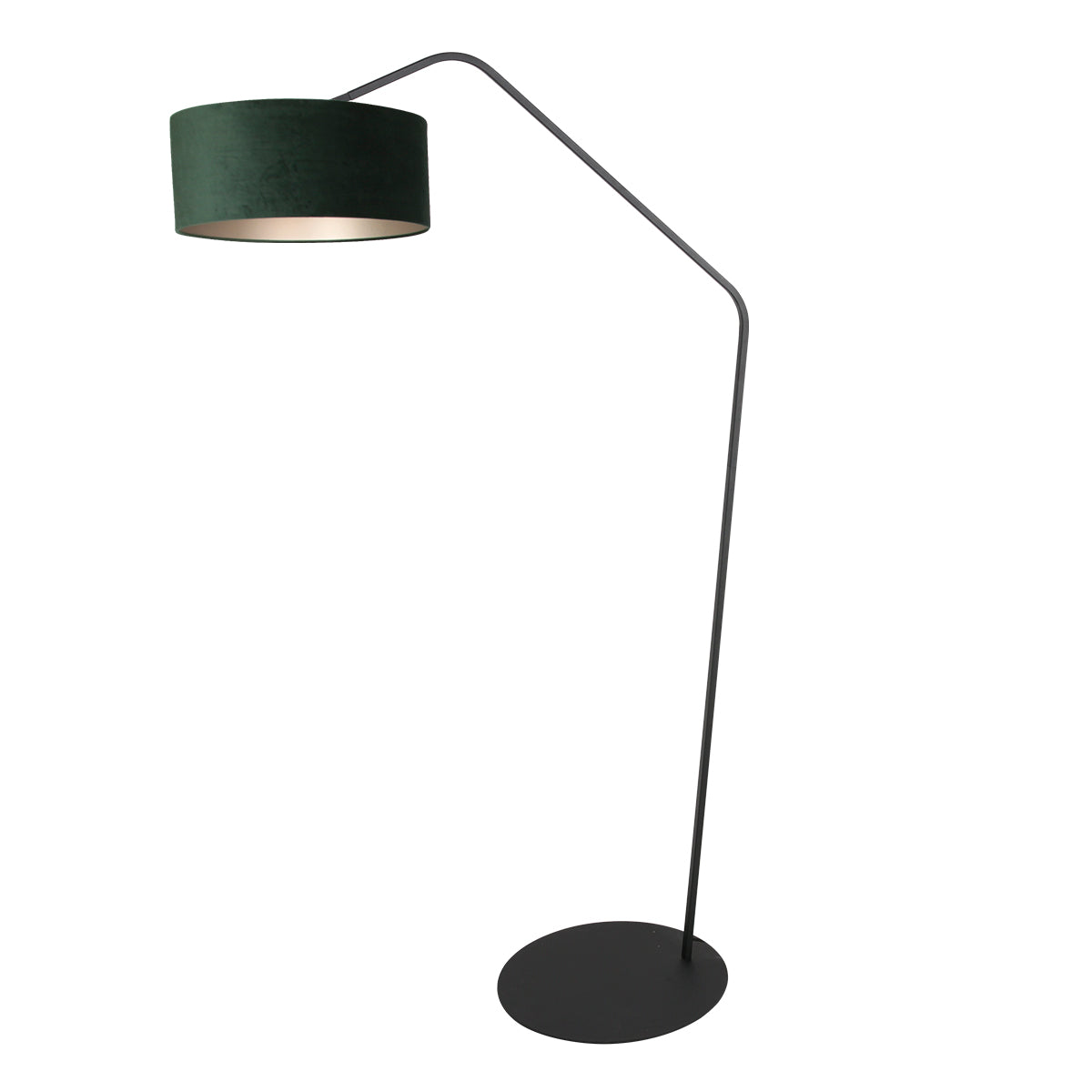 moderne-zwarte-booglamp-velvet-groene-kap-anne-lighting-zigzag-variant-image1