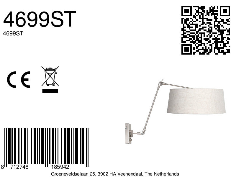 staalkleurige-wandlamp-met-cremekleurige-kap-steinhauer-prestige-chic-variant-image8a