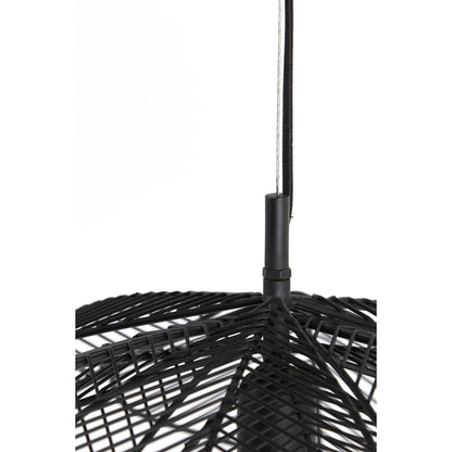 rustieke-zwarte-ronde-hanglamp-bloem-light-living-pavas-variant-image1