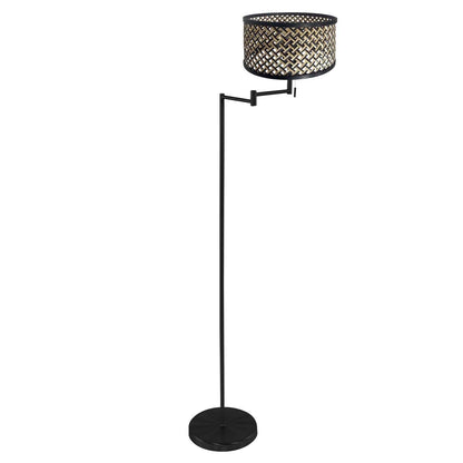 zwarte-vloerlamp-industieel-met-rieten-lampenkap-mexlite-bella-main-image