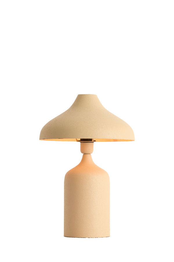 Varm beige metalbordlampe Light & Living Yebri – billede 1