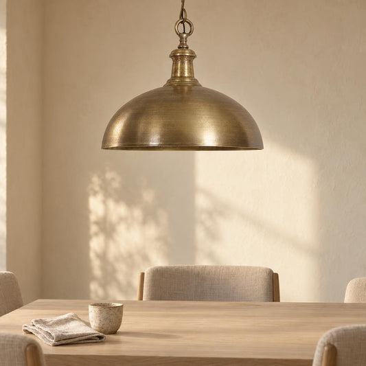 Light & Living Demi bronz ipari függőlámpa – hangulatkép