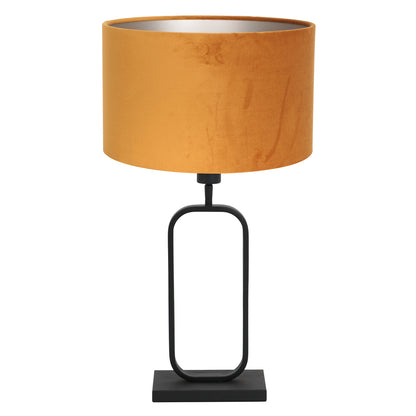 tafellamp-met-gouden-velours-kap-op-zwart-frame-steinhauer-stang-variant-image1