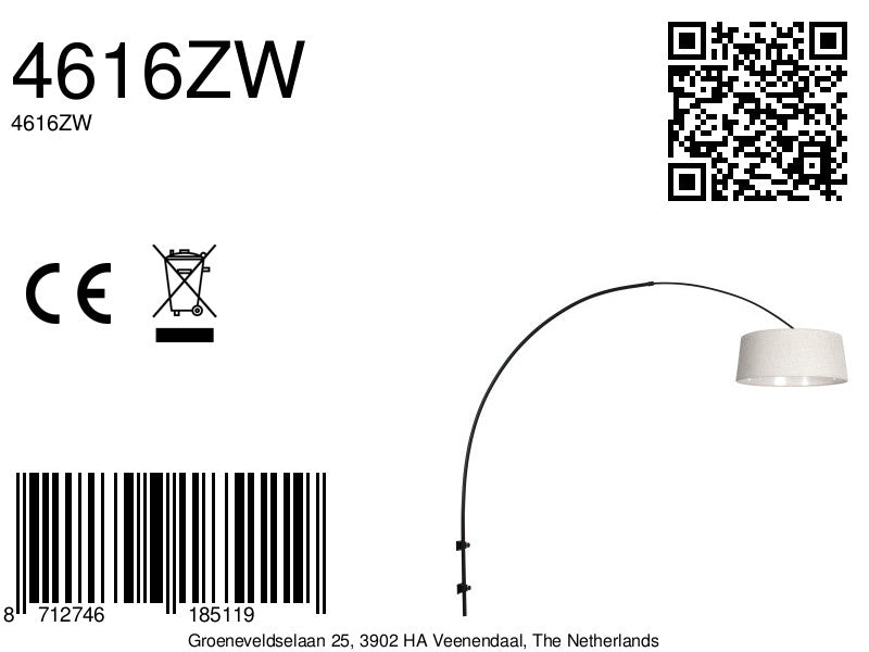 zwarte-boog-wandlamp-met-cremekleurige-linnen-kap-steinhauer-sparkled-light-variant-image8a