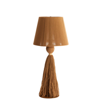 stoffen-tafellamp-met-franjes-light-living-espino-main-image