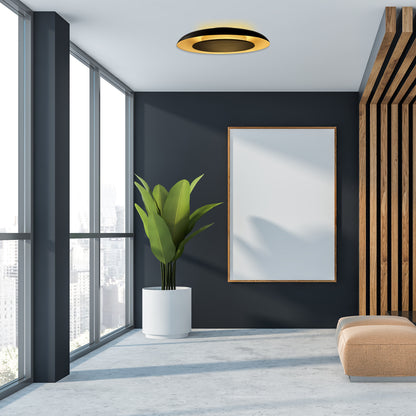 steinhauer-golden-veil-design-plafondlamp-zwart-goud-variant-image2