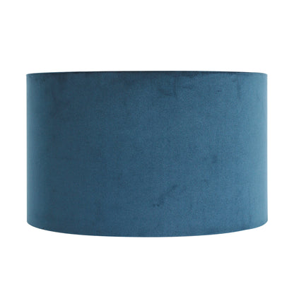 moderne-blauwe-velours-lampenkap-steinhauer-2-variant-image4