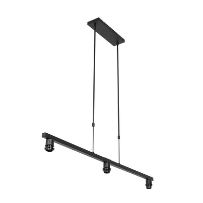 Черна модерна висяща лампа Steinhauer Stang – изображение 1