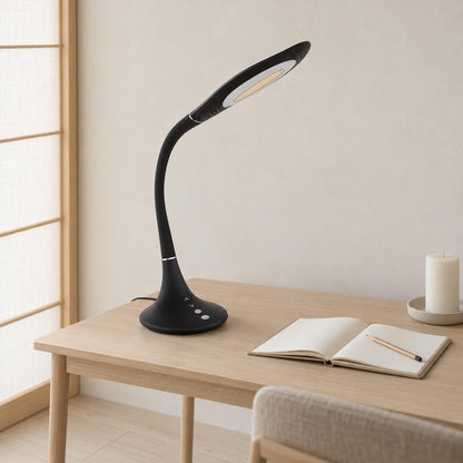 Candeeiro de Mesa Preto LED Obolg Pattaya – fotografia de ambiente