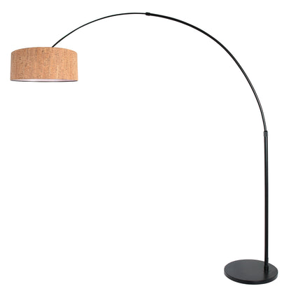 booglamp-met-kurken-kap-en-zwarte-metalen-basis-steinhauer-sparkled-light-variant-image1