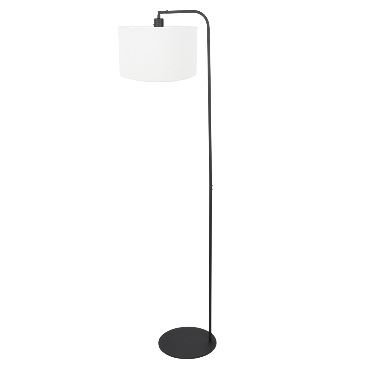zwarte-vloerlamp-met-grof-wit-linnen-kap-steinhauer-stang-variant-image1