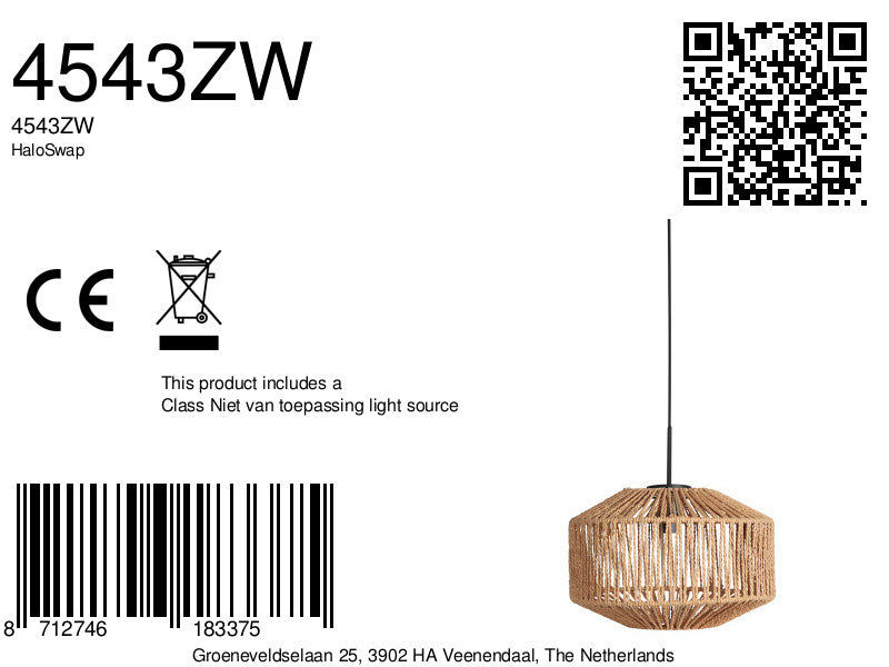 zwarte-pendel-met-compacte-touwkap-mexlite-haloswap-variant-image8a