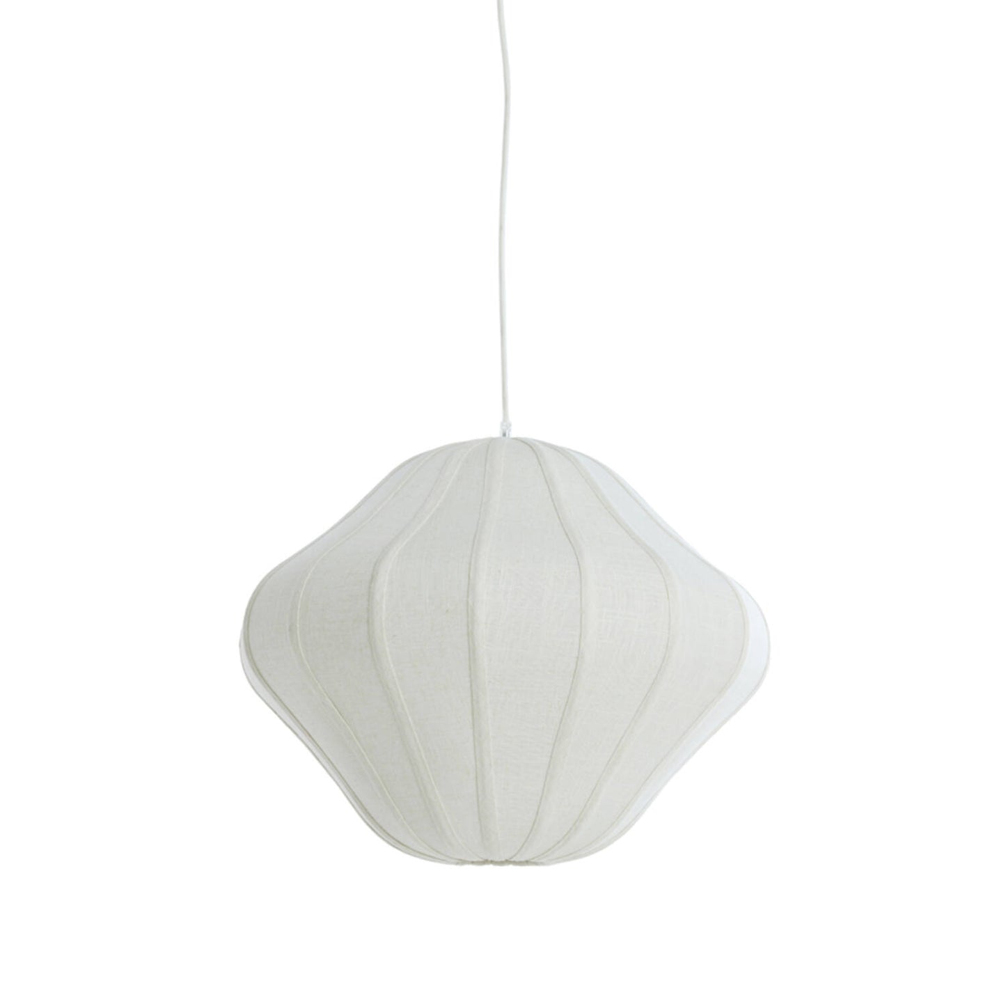 witte-ovale-hanglamp-met-stoffen-kap-light-living-sukau-main-image