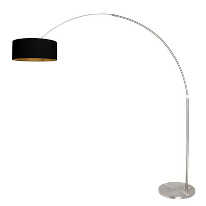 grijze-vloerlamp-met-grote-boog-steinhauer-sparkled-light-variant-image1