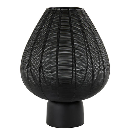rustieke-ronde-zwarte-tafellamp-light-living-suneko-main-image