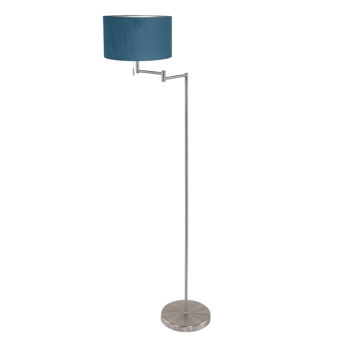 stalen-vloerlamp-met-blauwe-lampenkap-mexlite-bella-variant-image1