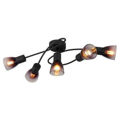 moderne-ovalen-plafondlamp-in-zwart-glas-satella-main-image