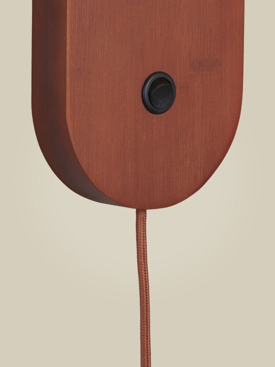 Lampada da parete in bambù marrone caldo GOOD&MOJO Java – immagine 2