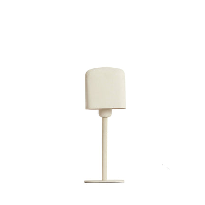 Mala svijetlo ružičasta metalna stolna lampa Light & Living Elenie