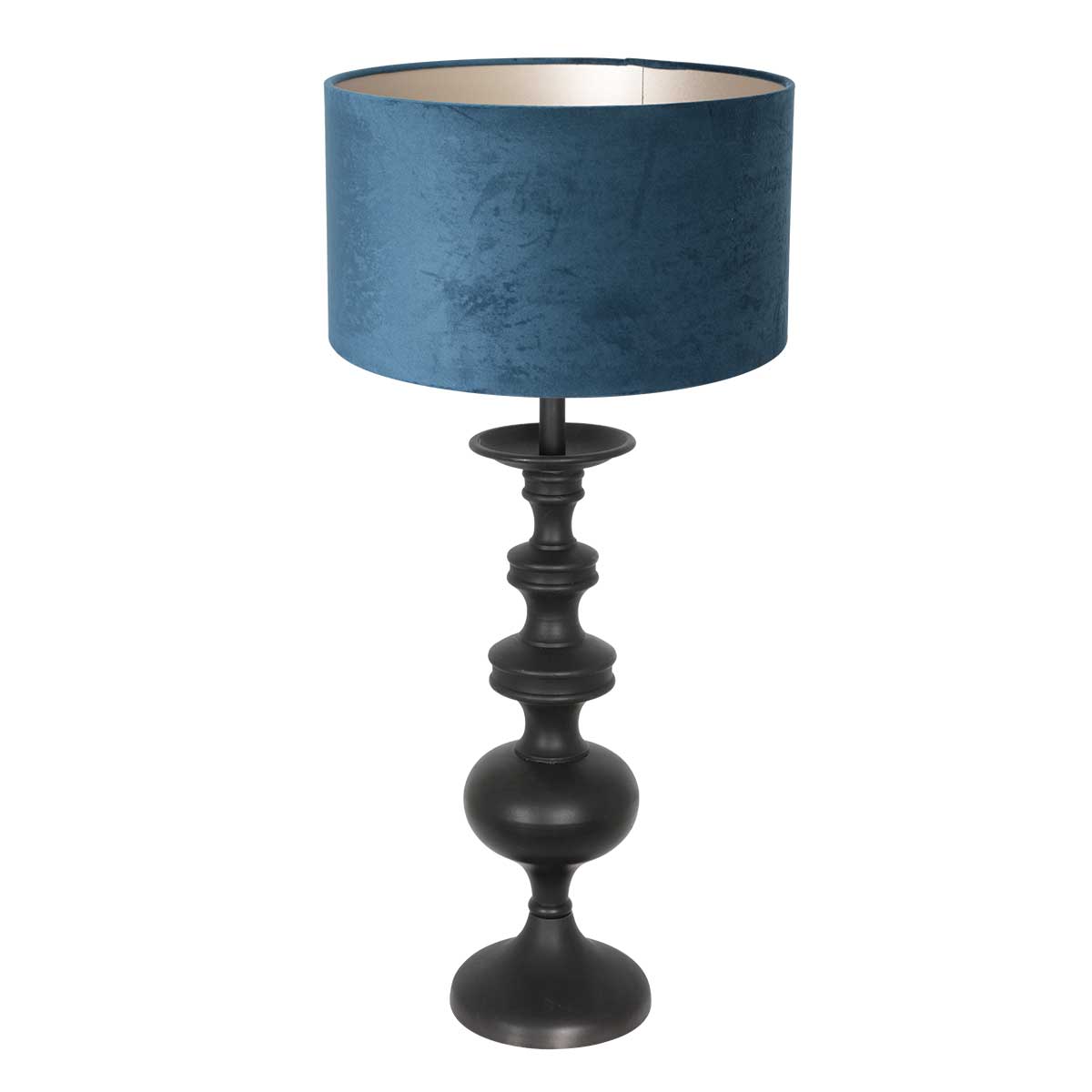 klassieke-zwarte-lamp-met-blauwe-kap-anne-light-home-lyons-variant-image1