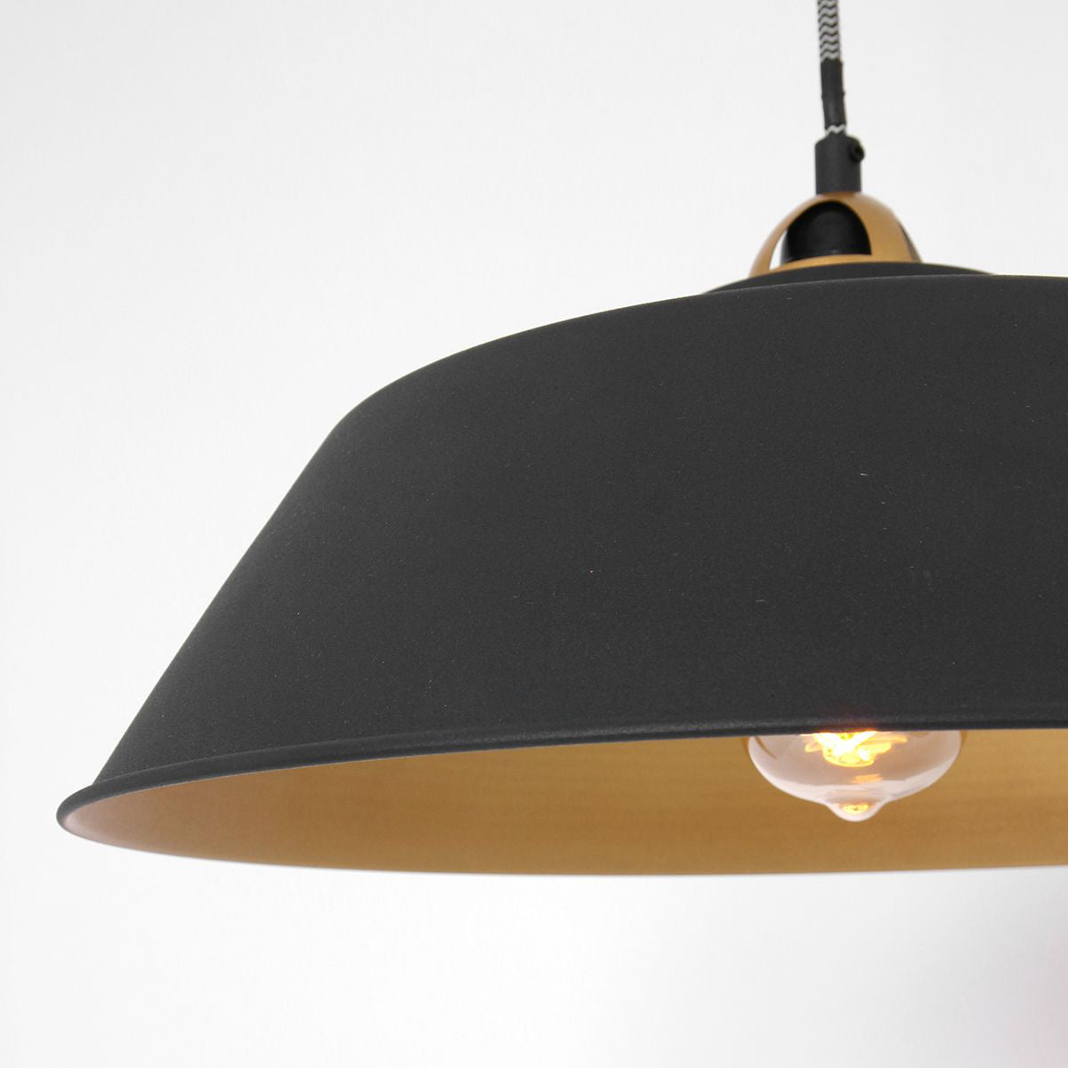 Mexlite Nove pendel i sort metal Ø42 cm – billede 10