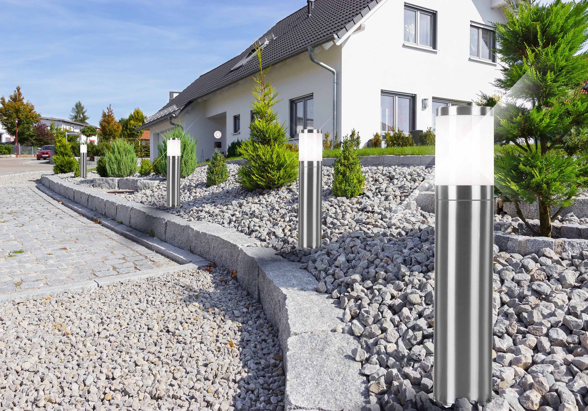 buisvormige-zilveren-moderne-buitenlamp-globo-xeloo-variant-image1