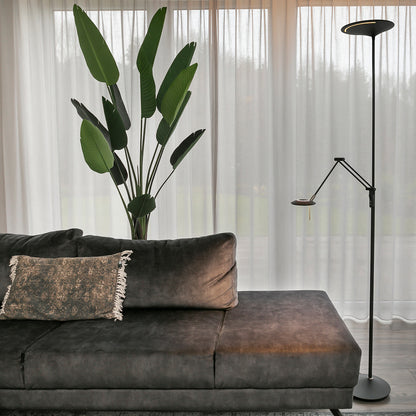 Steinhauer Zodiac LED Floor Lamp with Reading Light – image 2