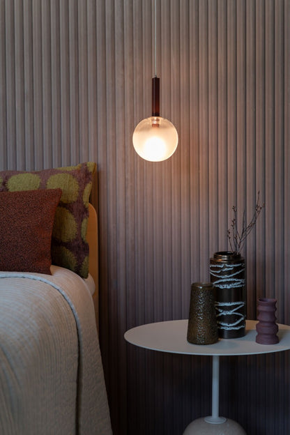 Candeeiro pendente bordeaux atemporal It's About RoMi Murano – imagem 9