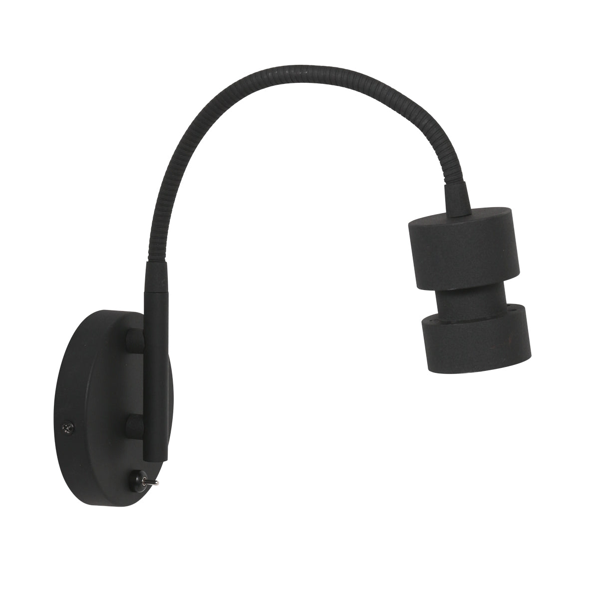 moderne-zwarte-wandlamp-metaal-steinhauer-natasja-led-variant-image1