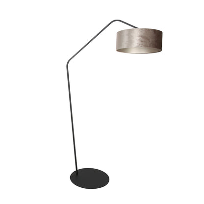 booglamp-geknikt-zwart-zilver-velours-kap-anne-lighting-zigzag-main-image