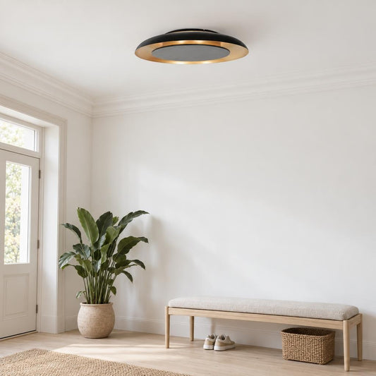 steinhauer-golden-veil-design-plafondlamp-zwart-goud-ai-sfeer_image