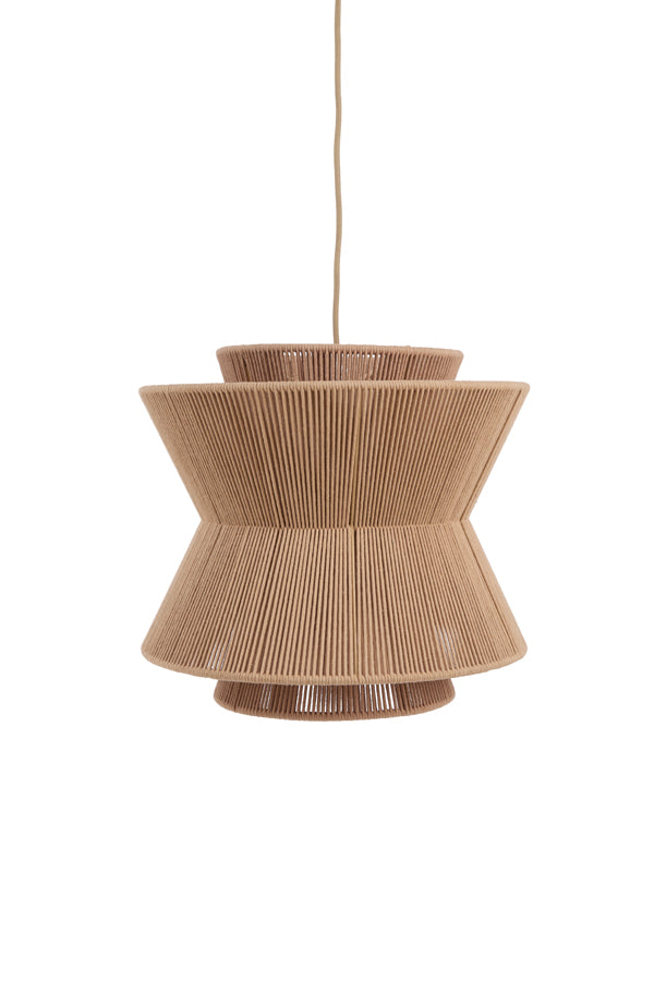 Малък пясъчен текстилен полилей Light & Living Loti – изображение 1