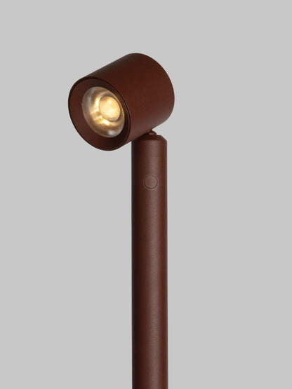 Bordeauxrode aluminium vloerlamp met spotkop It's About RoMi Milan – afbeelding 2
