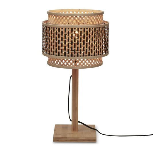 ronde-tafellamp-naturel-zwart-bohemien-good-mojo-bhutan-main-image