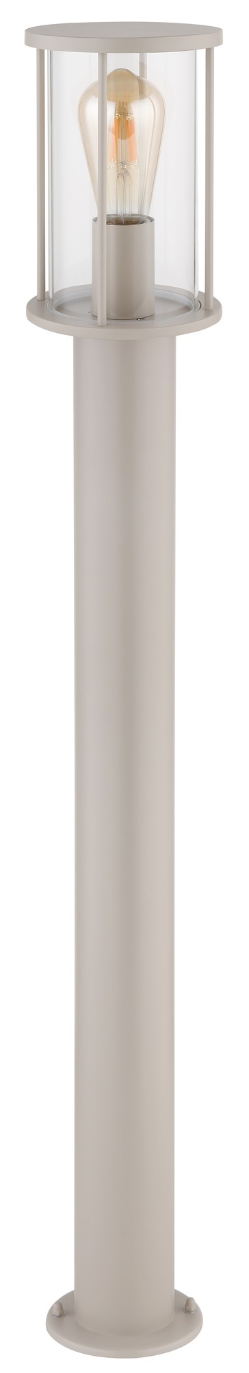 Grande lampada da esterno in vetro color sabbia – immagine 1