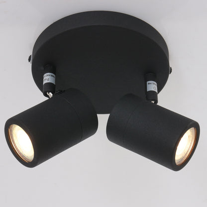 Черен LED спот Mexlite Upround с 2 светлини – изображение 10