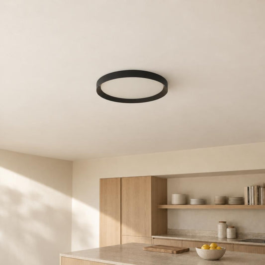 zwarte-plafondlamp-met-geintegreerd-led-paneel-steinhauer-flady-ai-sfeer_image
