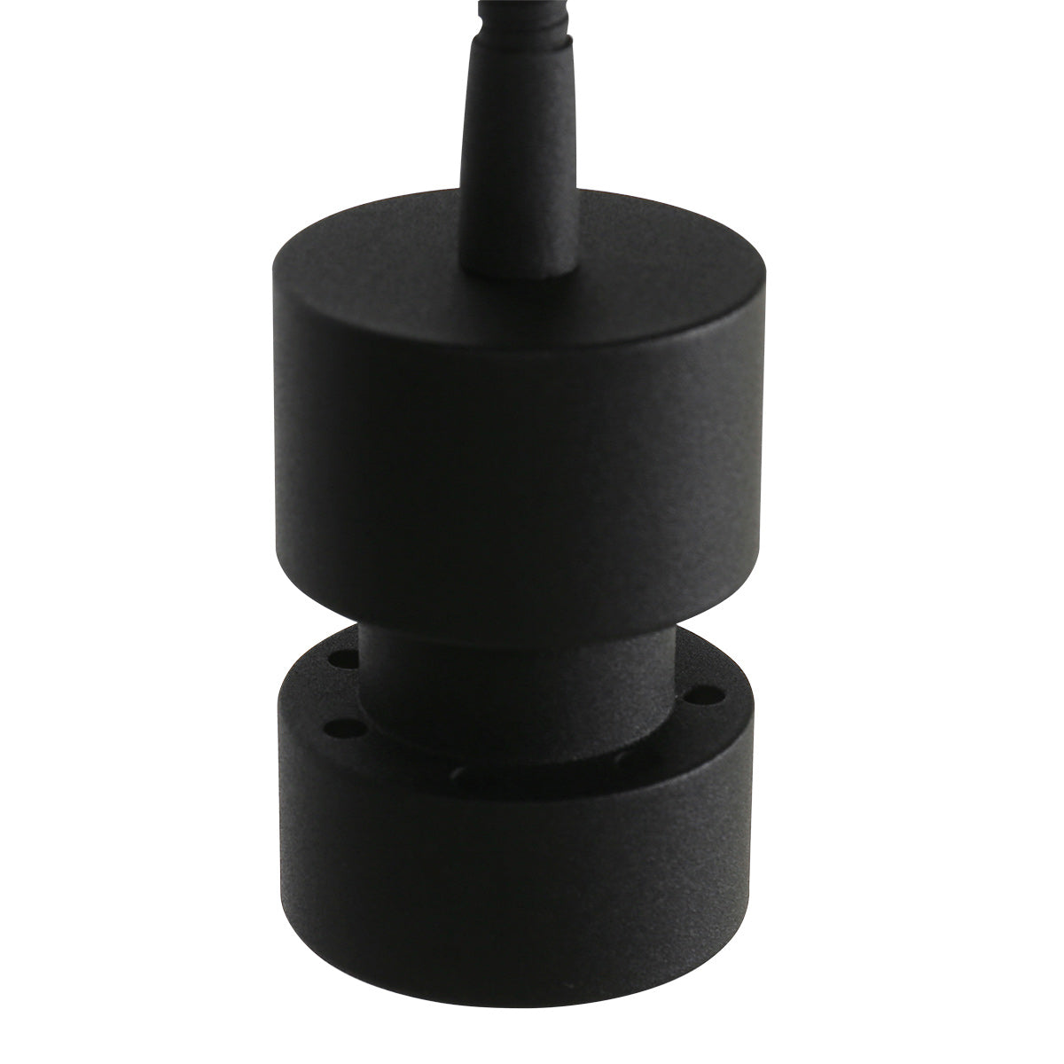 Czarna lampa ścienna z USB Mexlite Upround – zdjęcie 4