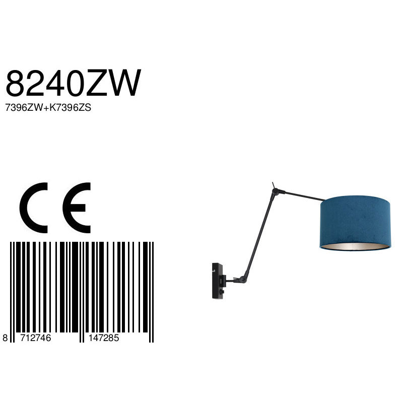 zwarte-knikarm-wandlamp-steinhauer-prestige-chic-variant-image8a