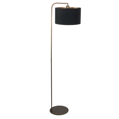 bronzen-vloerlamp-met-zwarte-kap-en-gouden-binnenkant-steinhauer-stang-main-image