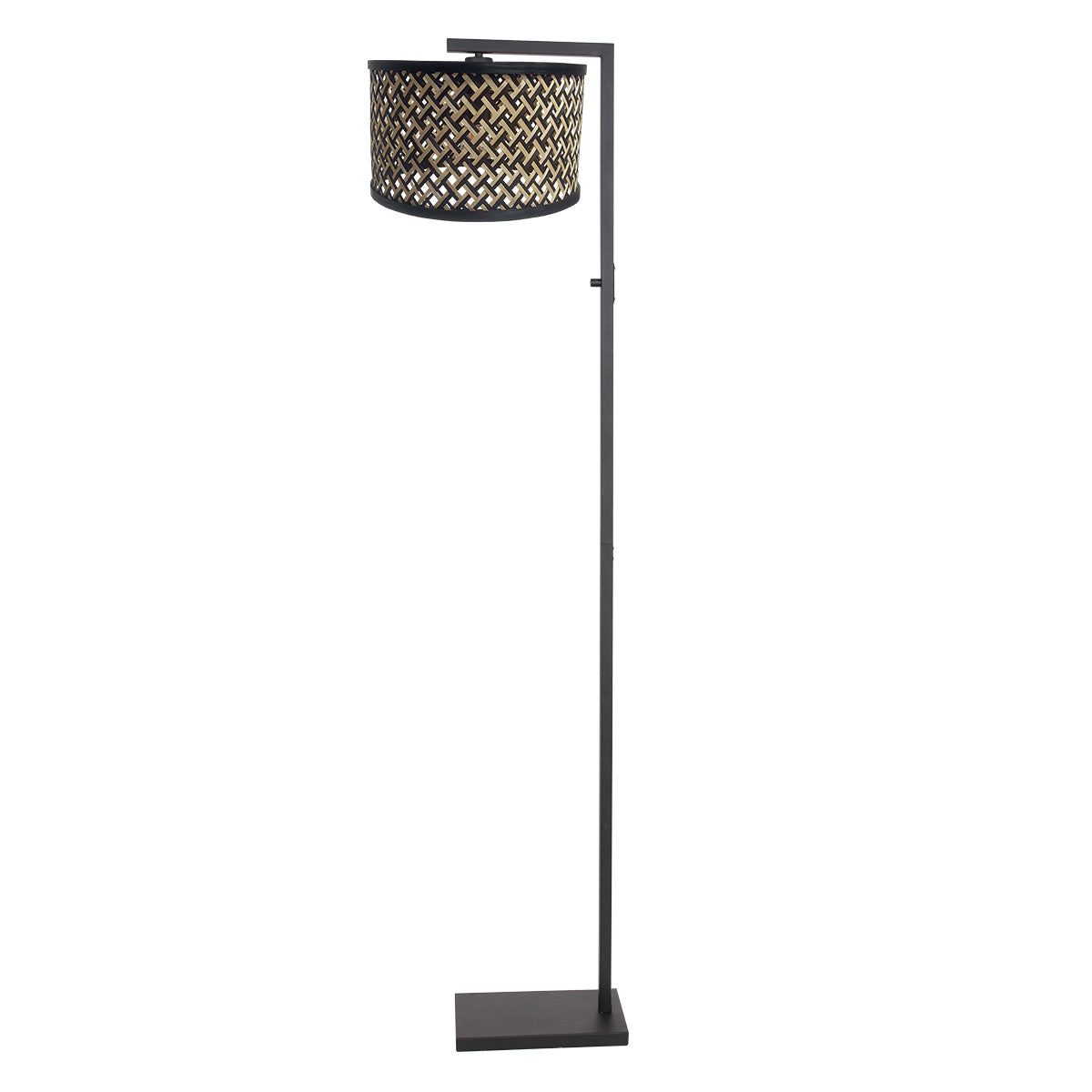staand-vloerlamp-zwart-met-patroonkap-steinhauer-stang-variant-image1