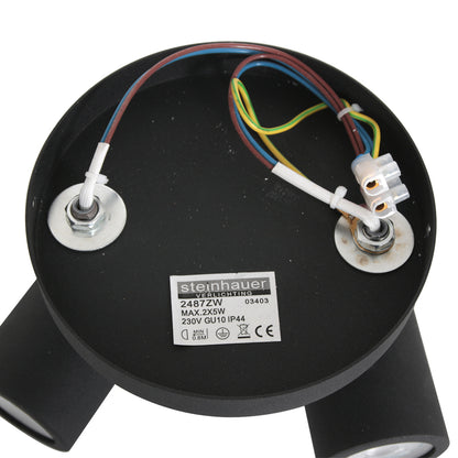 Черен LED спот Mexlite Upround с 2 светлини – изображение 12