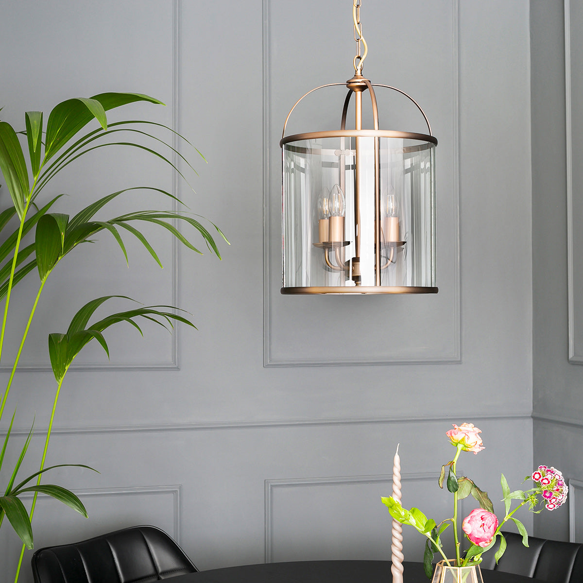 lantaarnvormige-4-lichts-hanglamp-brons-metaal-glas-steinhauer-pimpernel-ai-sfeer_image