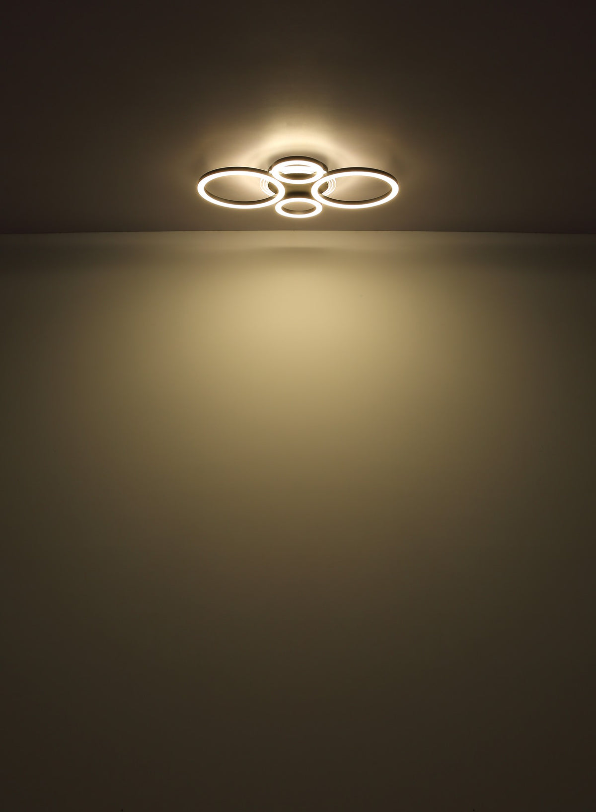 Šarmantna crna metalna LED stropna lampa – slika 6