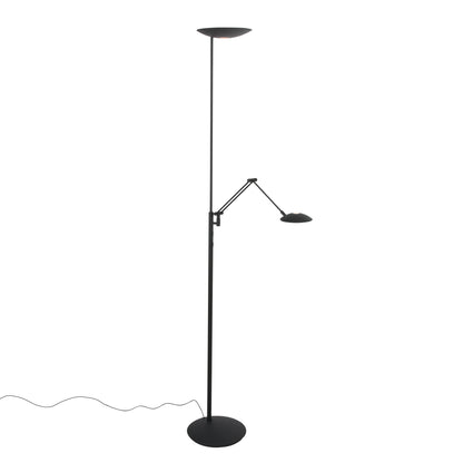 zwarte-vloerlamp-met-uplight-en-dimbaar-leeslicht-steinhauer-daphne2-main-image